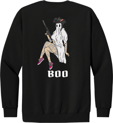 Halloween D.W.S Ghost " Crew Neck